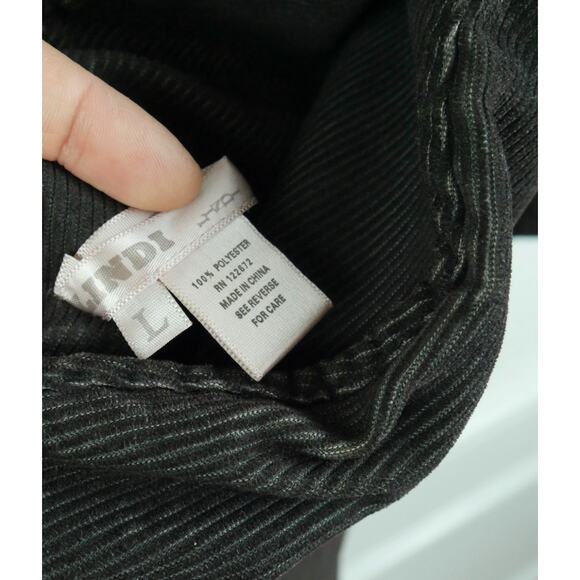 Y2K Large Jacket Reversible Corduroy Brown Houndstooth Parisian Hood Art to Wear - Picture 5 of 13